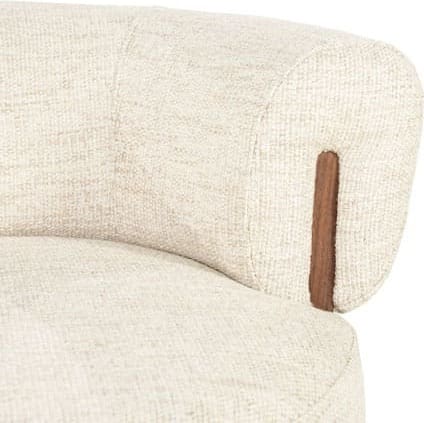 Fauteuil Nila Bruin - Beige Vanu Eleonora Fauteuil 96612
