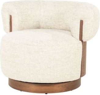 Fauteuil Nila Bruin - Beige Vanu Eleonora Fauteuil 96612