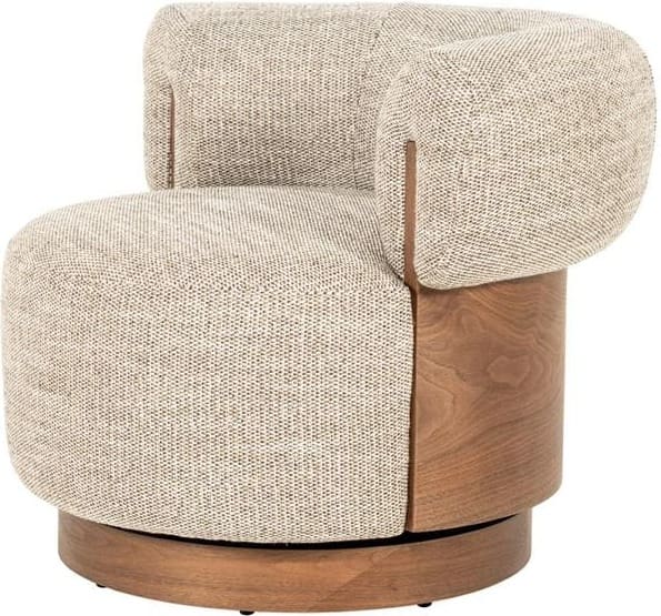 Fauteuil Nila Bruin - Taupe Vanu Eleonora Fauteuil 96613