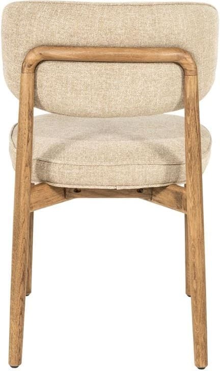 Stoel Rune Bruin - Taupe Serene Eleonora Eetkamerstoel 96603