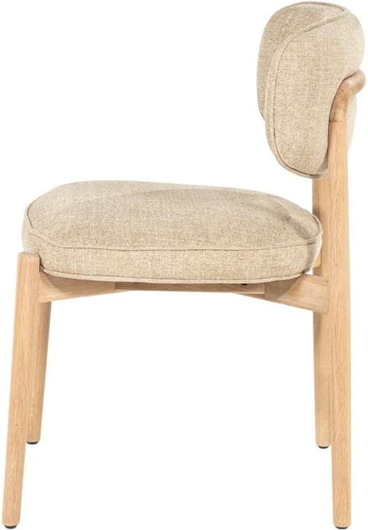 Stoel Rune Naturel - Taupe Serene Eleonora Eetkamerstoel 96601