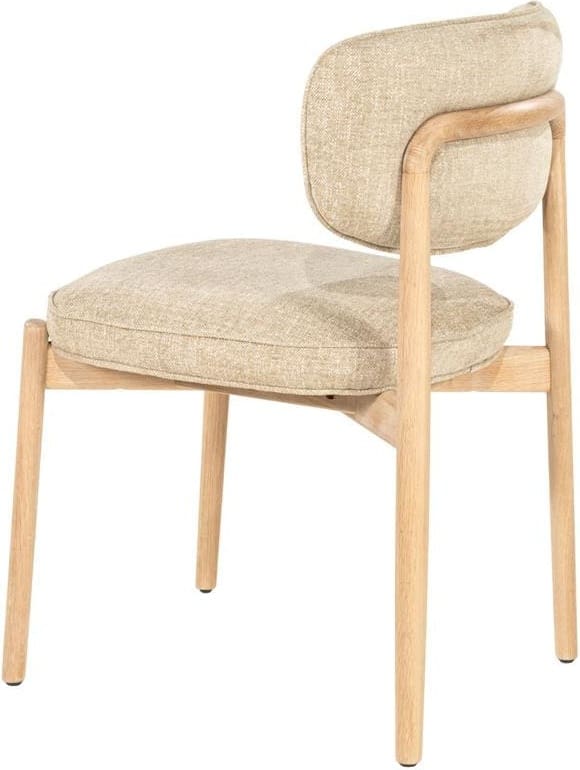 Stoel Rune Naturel - Taupe Serene Eleonora Eetkamerstoel 96601