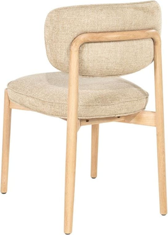 Stoel Rune Naturel - Taupe Serene Eleonora Eetkamerstoel 96601
