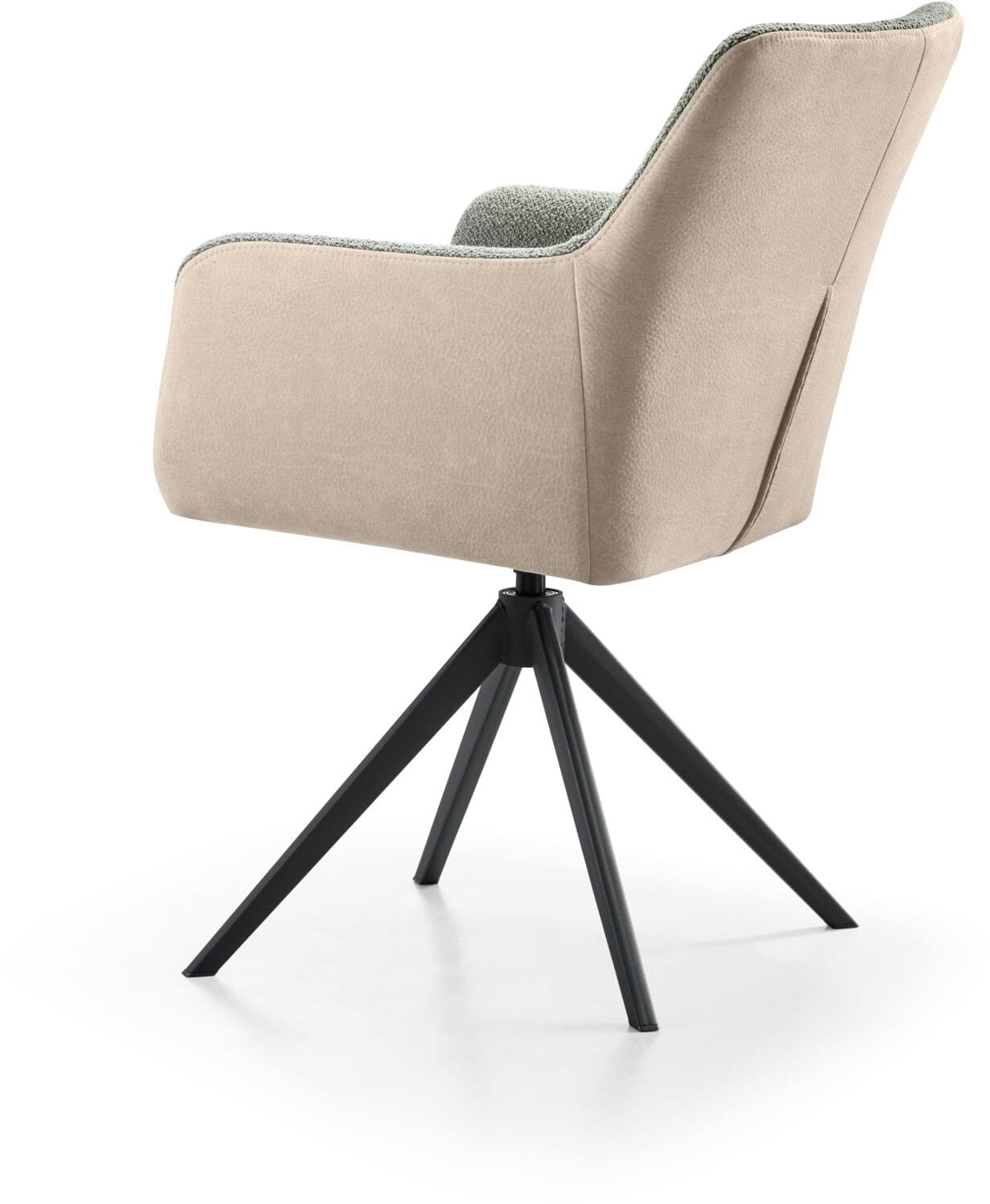 Armstoel House of Dutchz 5100 - duo stoffering - achterzijde