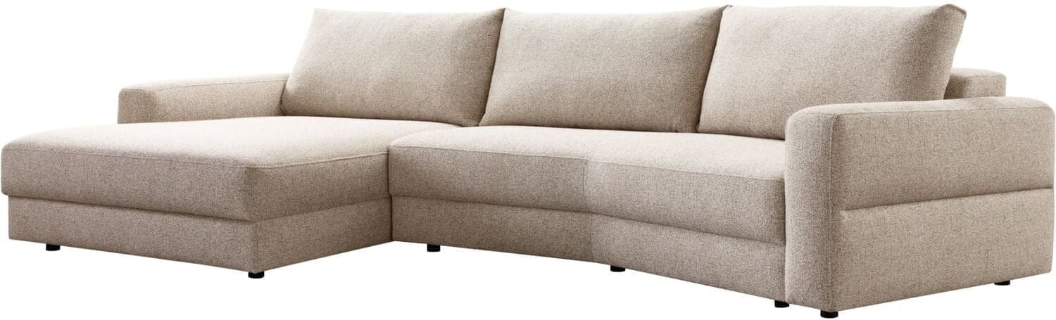 INHOUSE Hoekbank links Nelonia beige Beige Hoekbank