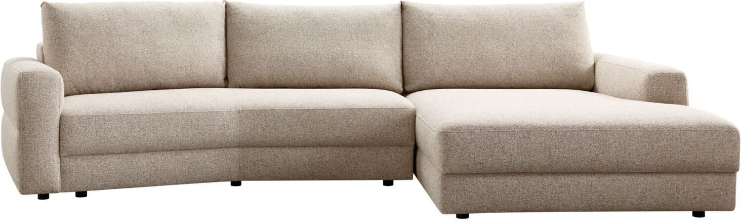 INHOUSE Hoekbank rechts Nelonia beige Beige Hoekbank