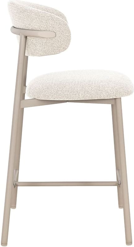 LABEL51 Barkruk Kaito - Naturel - Prestige - Laag Naturel Barstoel