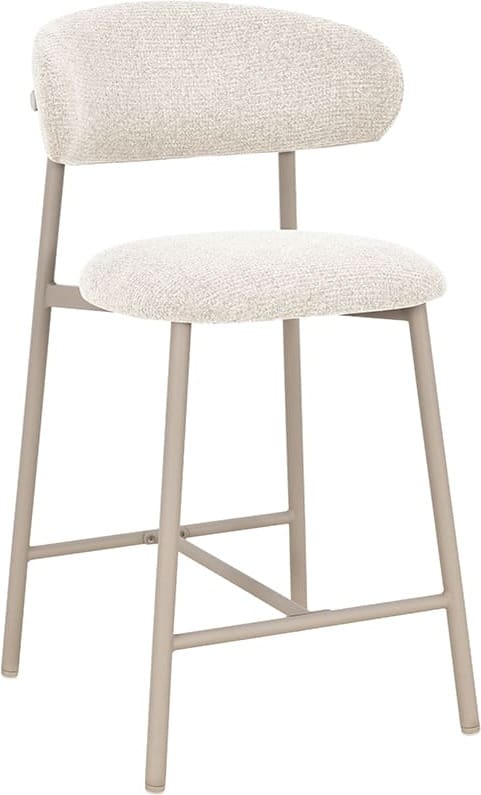 LABEL51 Barkruk Kaito - Naturel - Prestige - Laag Naturel Barstoel