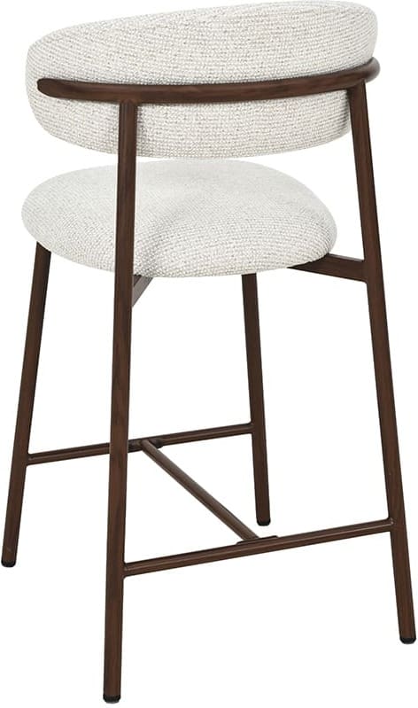 LABEL51 Barkruk Kaito - Naturel - Prestige - Laag Naturel Barstoel