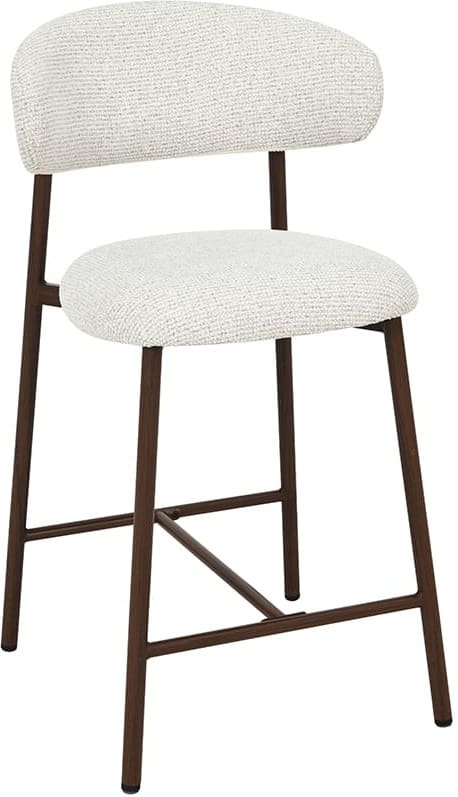 LABEL51 Barkruk Kaito - Naturel - Prestige - Laag Naturel Barstoel