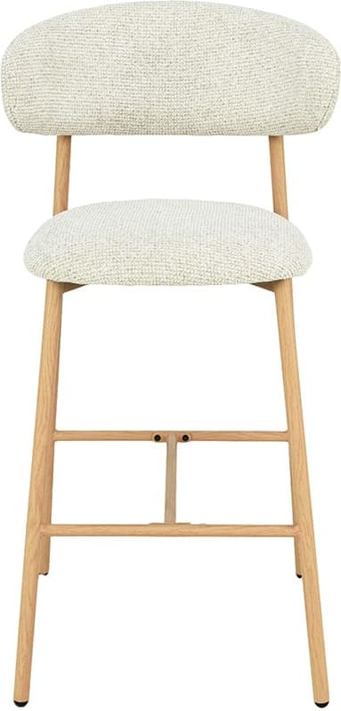 LABEL51 Barkruk Kaito - Naturel - Prestige - Laag Naturel Barstoel