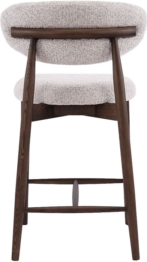 LABEL51 Barkruk Kyoto - Beige - Superb - Laag Beige Barstoel