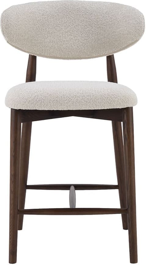 LABEL51 Barkruk Kyoto - Naturel - Superb - Laag Naturel Barstoel