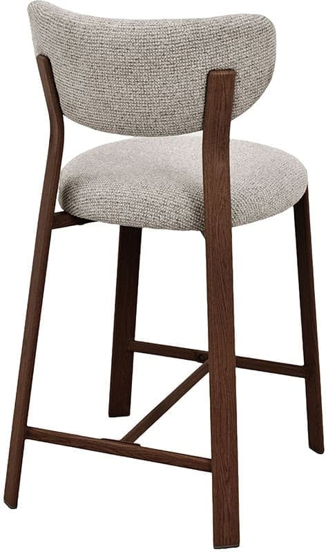 LABEL51 Barkruk Mika - Beige - Prestige - Laag Beige Barstoel