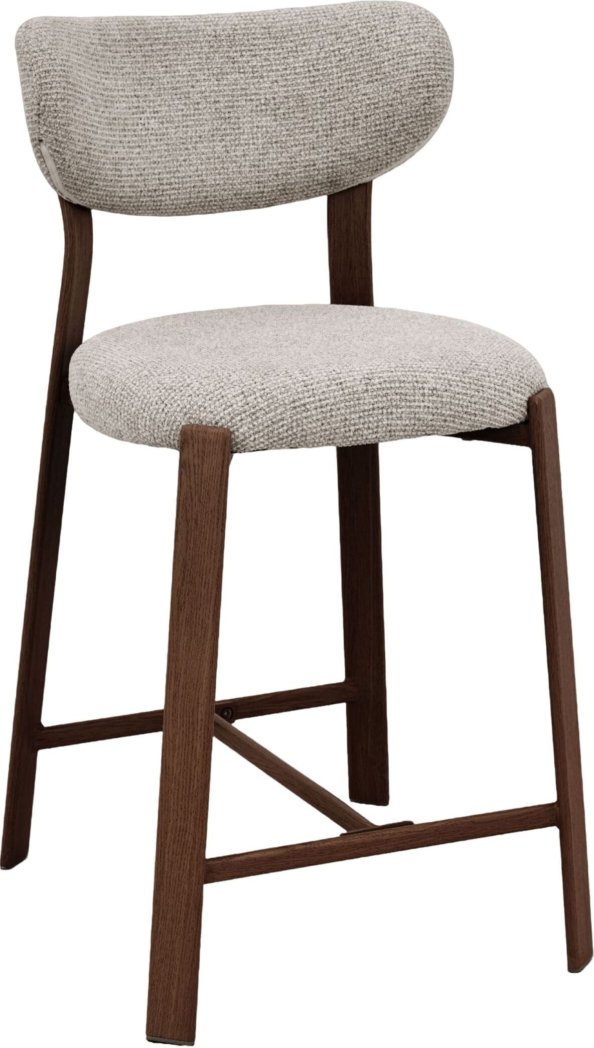 LABEL51 Barkruk Mika - Beige - Prestige - Laag Beige Barstoel