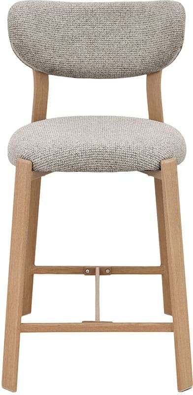 LABEL51 Barkruk Mika - Beige - Prestige - Laag Beige Barstoel