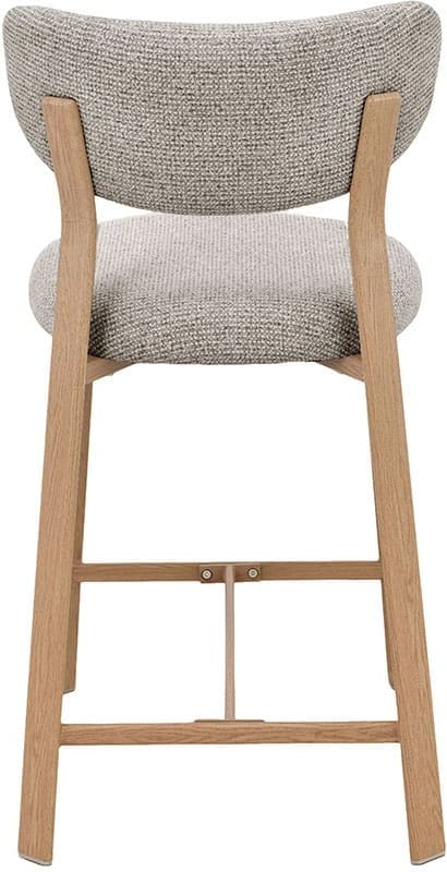 LABEL51 Barkruk Mika - Beige - Prestige - Laag Beige Barstoel