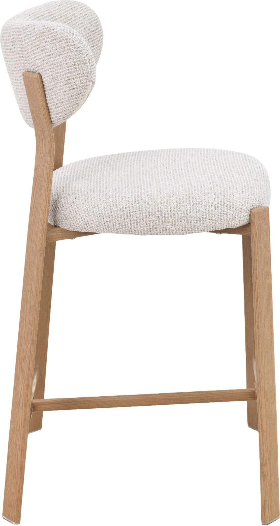 LABEL51 Barkruk Mika - Naturel - Prestige - Laag Naturel Barstoel
