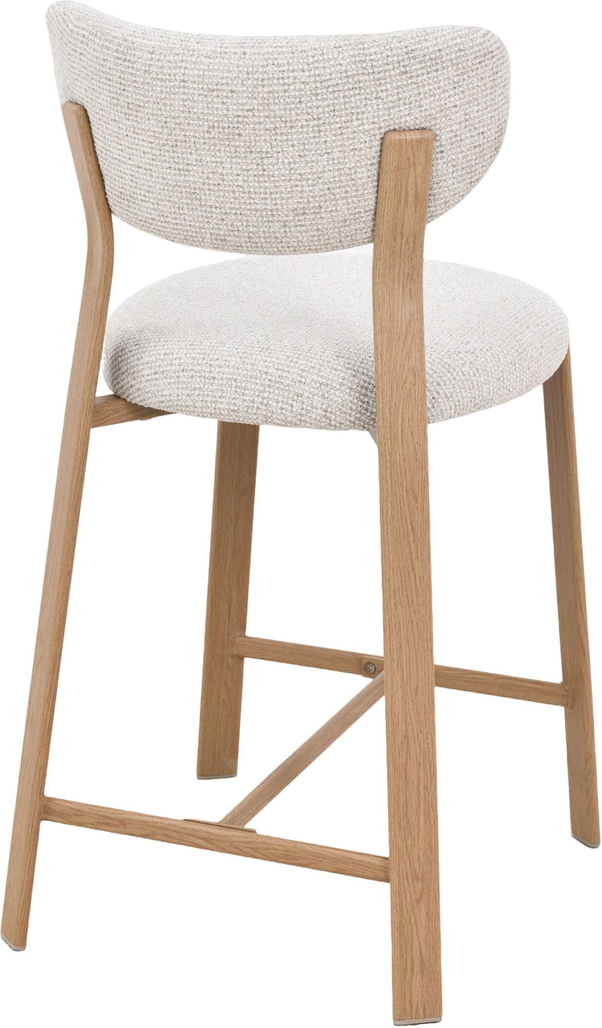 LABEL51 Barkruk Mika - Naturel - Prestige - Laag Naturel Barstoel