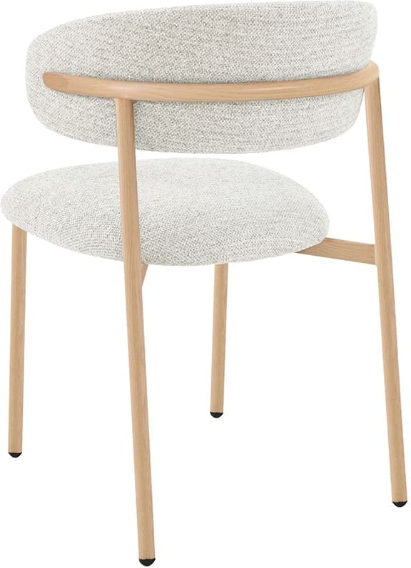 LABEL51 Eetkamerstoel Kaito - Naturel - Prestige - Naturel Houten Frame Naturel Eetkamerstoel
