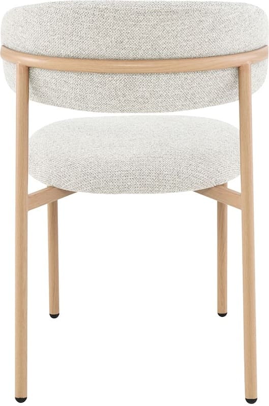 LABEL51 Eetkamerstoel Kaito - Naturel - Prestige - Naturel Houten Frame Naturel Eetkamerstoel