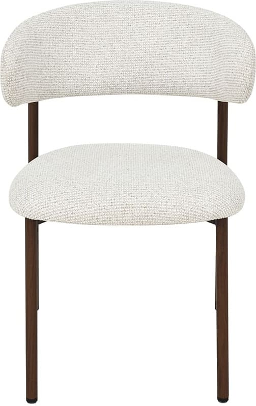 LABEL51 Eetkamerstoel Kaito - Naturel - Prestige - Walnoot Houten Frame Naturel Eetkamerstoel