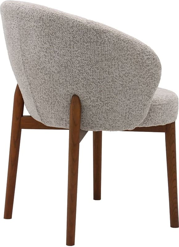 LABEL51 Eetkamerstoel Sakiko - Beige - Superb Beige Eetkamerstoel