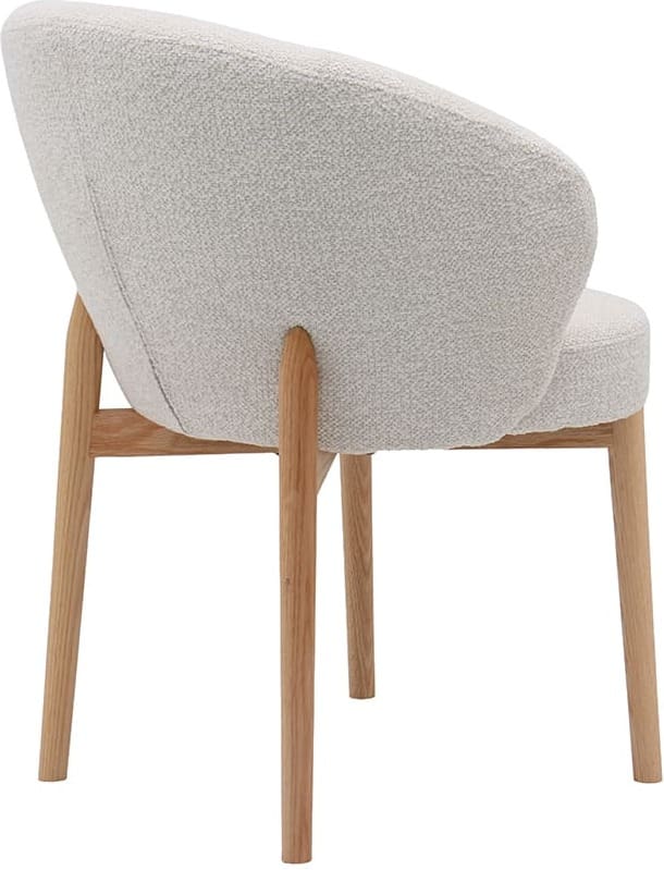LABEL51 Eetkamerstoel Sakiko - Naturel - Superb Naturel Eetkamerstoel