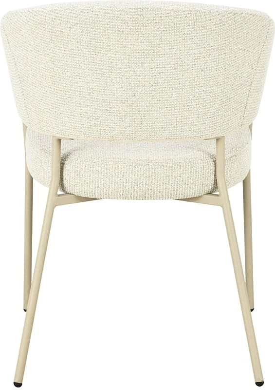 LABEL51 Eetkamerstoel Takumi - Naturel - Prestige - Beige Metale Frame Naturel Eetkamerstoel