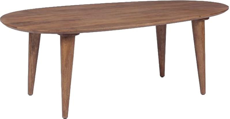 LABEL51 Eetkamertafel Fly - Nature Smooth - Mangohout - 180 cm - Organisch Eettafel