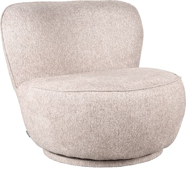 LABEL51 Fauteuil Bunny - Taupe - Boucle Taupe Fauteuil