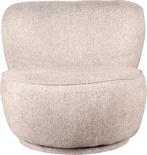 LABEL51 Fauteuil Bunny - Taupe - Boucle Taupe Fauteuil
