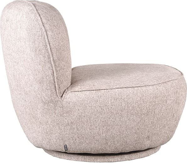 LABEL51 Fauteuil Bunny - Taupe - Boucle Taupe Fauteuil