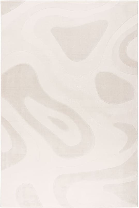 LABEL51 Vloerkleed Gamo - Beige - Synthetisch - 200x290 cm Beige Vloerkleed