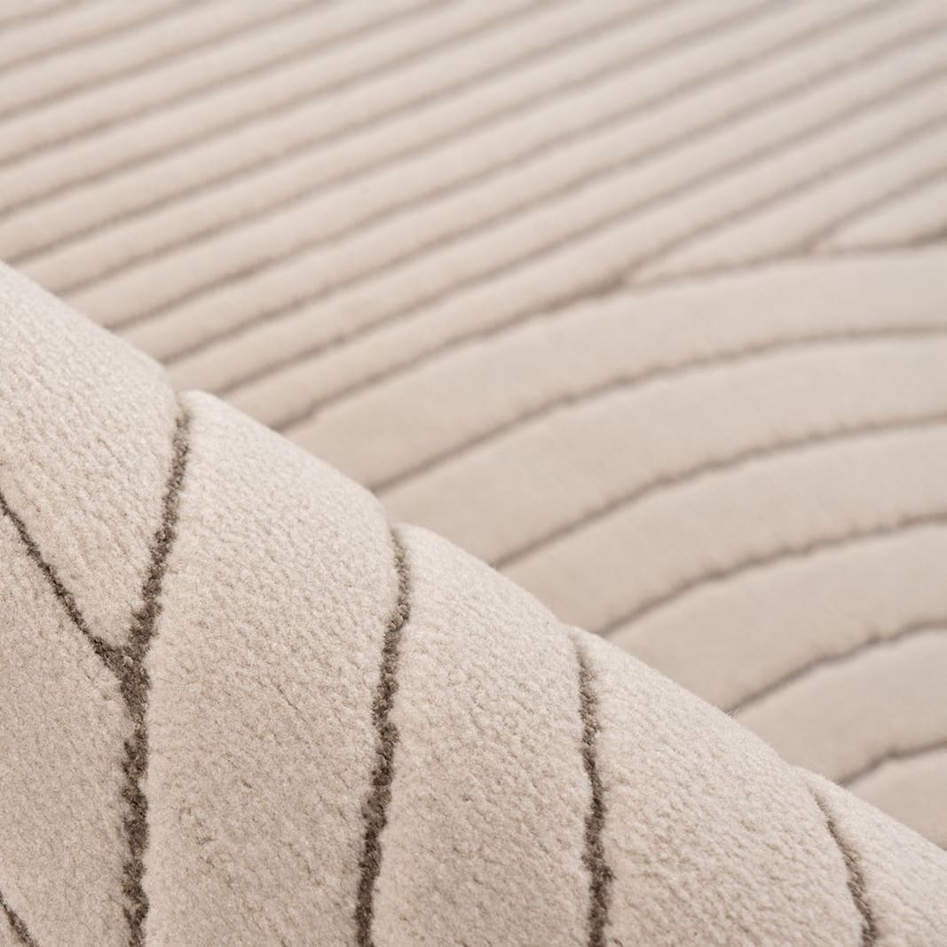 LABEL51 Vloerkleed Lavita - Taupe - Synthetisch - 200x290 cm Taupe Vloerkleed