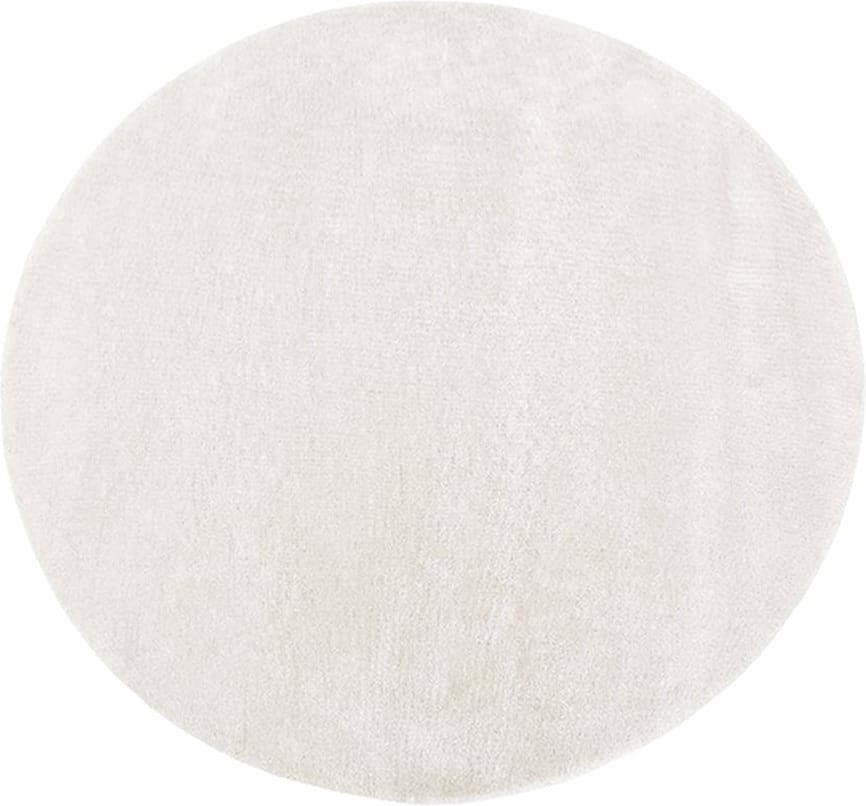 LABEL51 Vloerkleed Mila - Ivoor - Polyester - 200x200 cm - Rond Vloerkleed