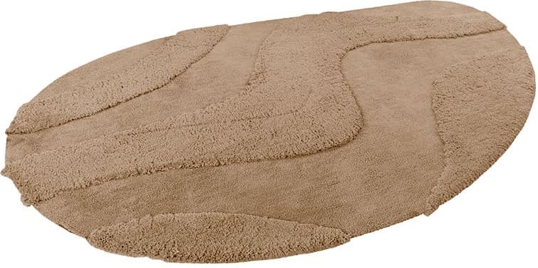 LABEL51 Vloerkleed Rima - Beige - Synthetisch - 160x230 cm - Organisch Beige Vloerkleed