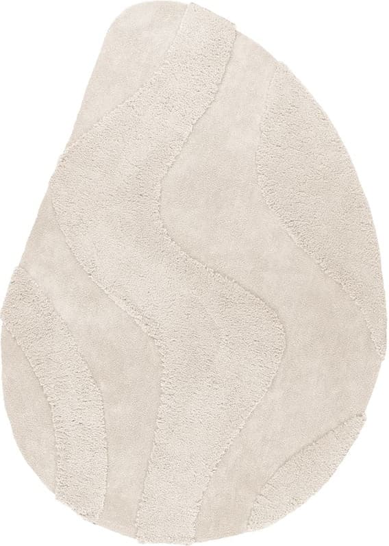 LABEL51 Vloerkleed Rima - Ivoor - Synthetisch - 160x230 cm - Organisch Vloerkleed