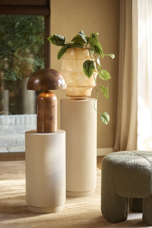 Light & Living Beeld Aluria - licht grijs Grijs Beeld