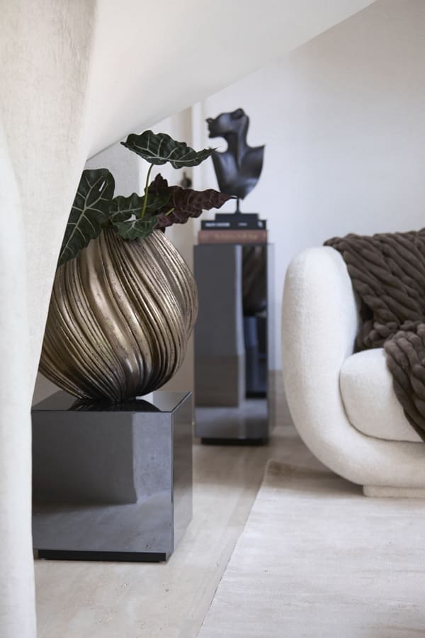Light & Living Beeld Daxton - smoke Grijs Beeld