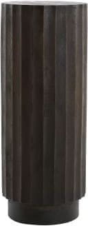 Light & Living Beeld Ellena - hout mat donker roodbruin Bruin Beeld