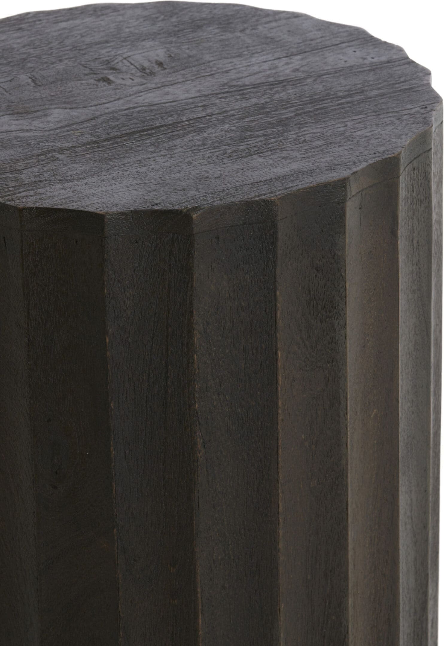 Light & Living Beeld Ellena - hout mat donker roodbruin Bruin Beeld