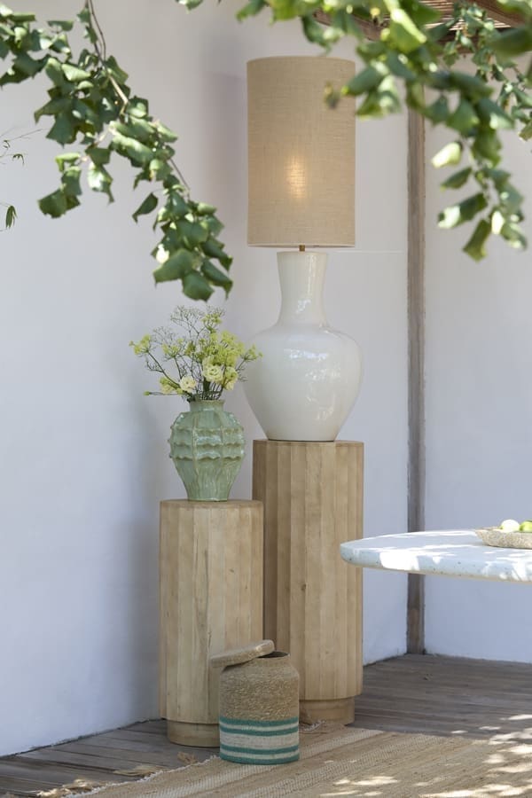 Light & Living Beeld Ellena - hout mat naturel Bruin Beeld