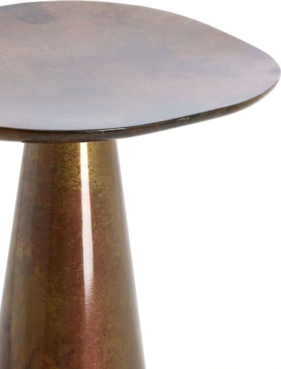 Light & Living Bijzettafel Abala - koper-brons Brons Bijzettafel