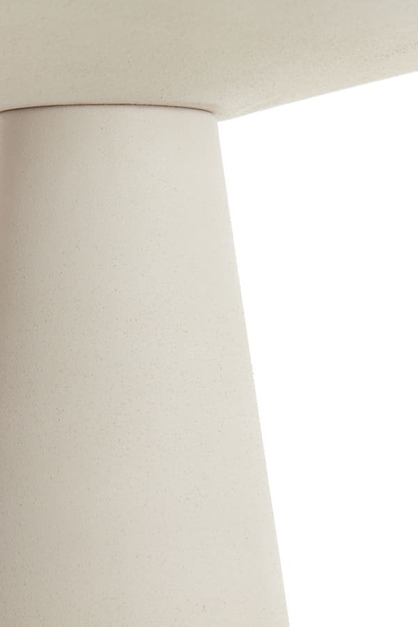Light & Living Bijzettafel Abala - mat crème Wit Bijzettafel