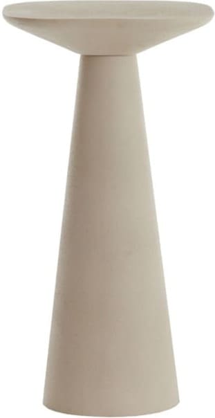 Light & Living Bijzettafel Abala - mat crème Wit Bijzettafel