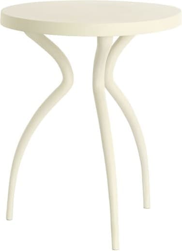 Light & Living Bijzettafel Bodin - crème Wit Bijzettafel