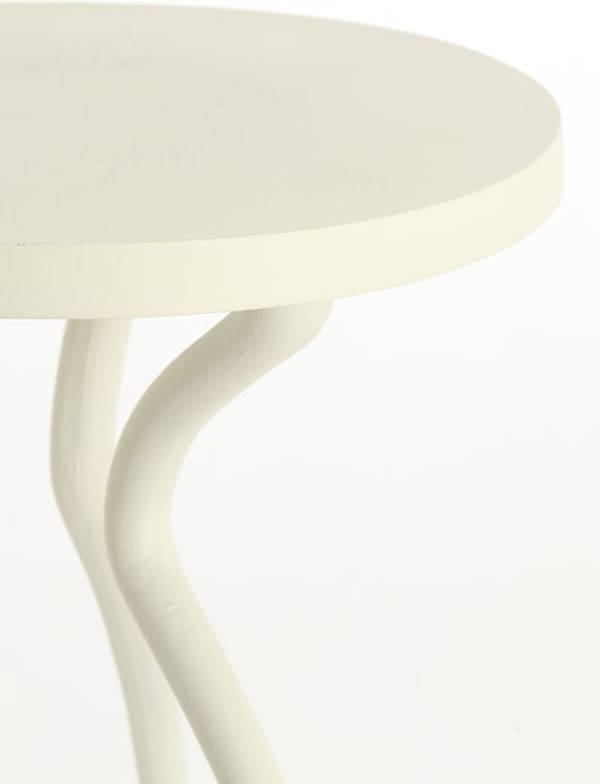 Light & Living Bijzettafel Bodin - crème Wit Bijzettafel