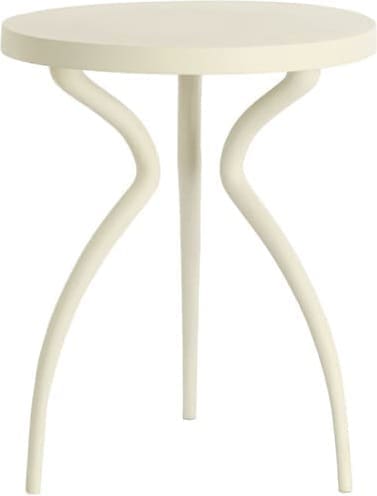 Light & Living Bijzettafel Bodin - crème Wit Bijzettafel