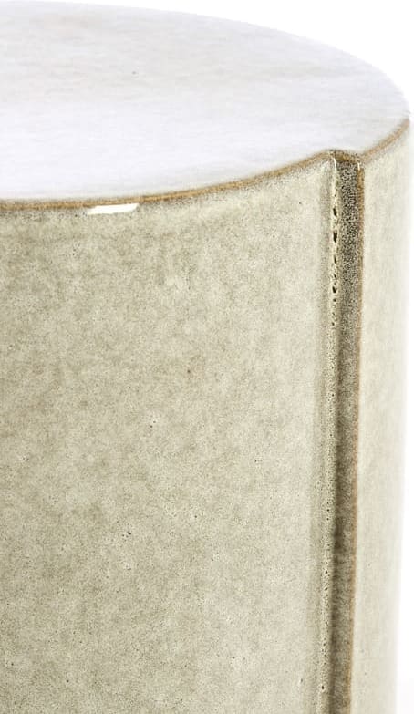 Light & Living Bijzettafel Chulilla - keramiek grijs Grijs Bijzettafel